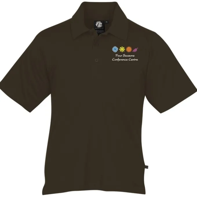 Ringspun Combed Cotton Jersey Polo - Men's - Embroidered - 24 hr