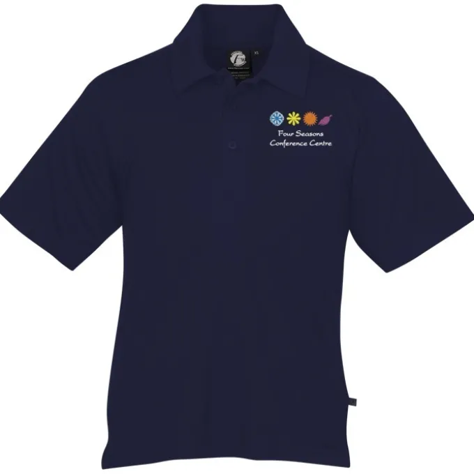 Ringspun Combed Cotton Jersey Polo - Men's - Embroidered - 24 hr