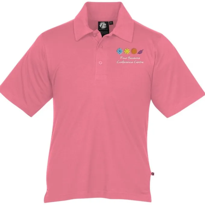 Ringspun Combed Cotton Jersey Polo - Men's - Embroidered - 24 hr