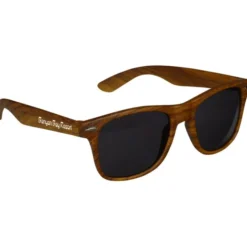 Risky Business Sunglasses - Wood Grain