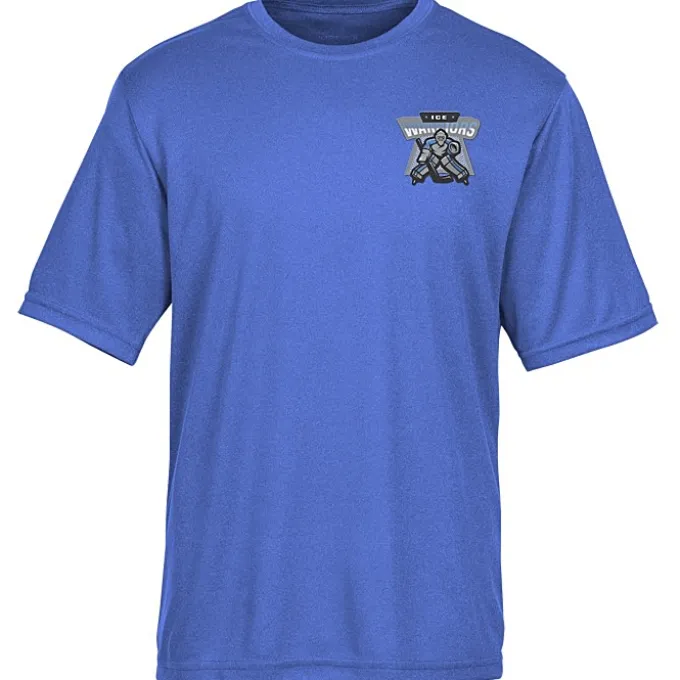 Rival RacerMesh Performance Tee - Men's - Heathers - Embroidered