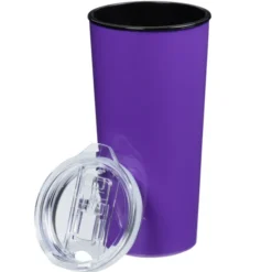 Roadmaster Travel Tumbler - 18 oz - Black Interior - Clear Lid