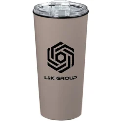 Roadmaster Travel Tumbler - 18 oz - Black Interior - Clear Lid