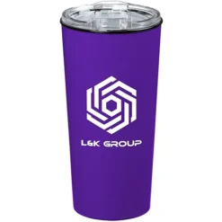 Roadmaster Travel Tumbler - 18 oz - Black Interior - Clear Lid