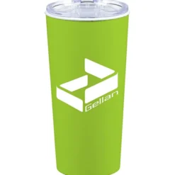 Roadmaster Travel Tumbler - 18 oz - White Interior - Clear Lid
