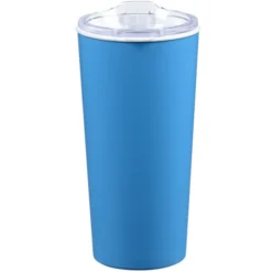 Roadmaster Travel Tumbler - 18 oz - White Interior - Clear Lid