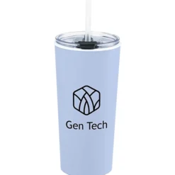 Roadmaster Tumbler with Flip Lid and Straw - 18 oz - White Interior