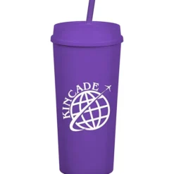 Roadmaster Tumbler with Straw - 18 oz - Black Interior