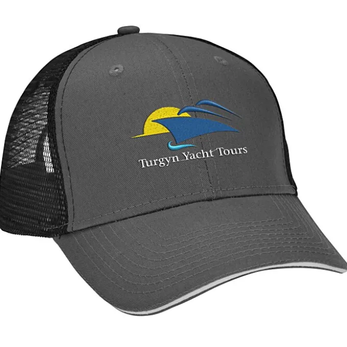 Roadster Sandwich Bill Trucker Cap - Embroidered