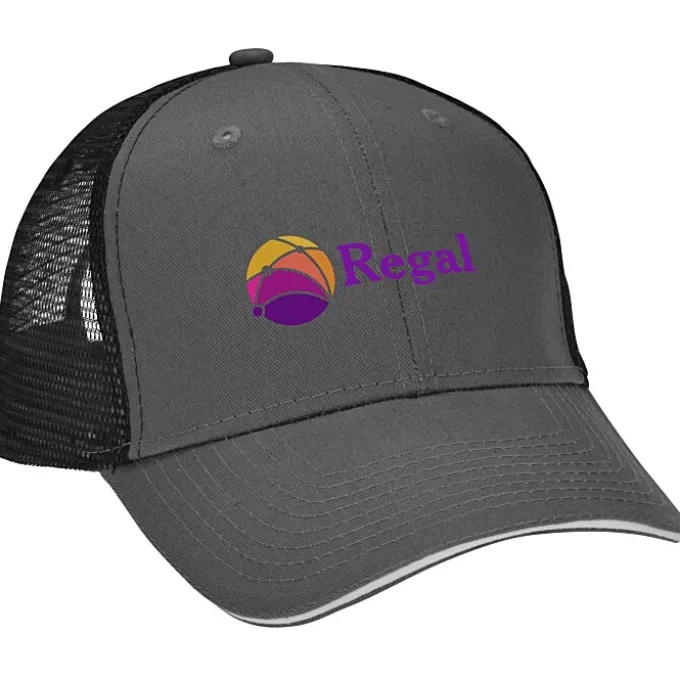 Roadster Sandwich Bill Trucker Cap - Full Color