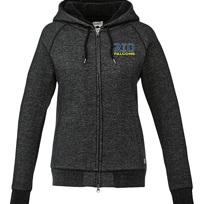 Roots73 Copperbay Sherpa-Lined Full-Zip Hoodie - Ladies'