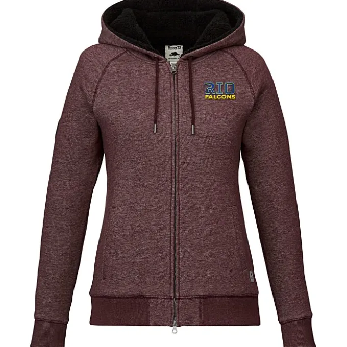 Roots73 Copperbay Sherpa-Lined Full-Zip Hoodie - Ladies'