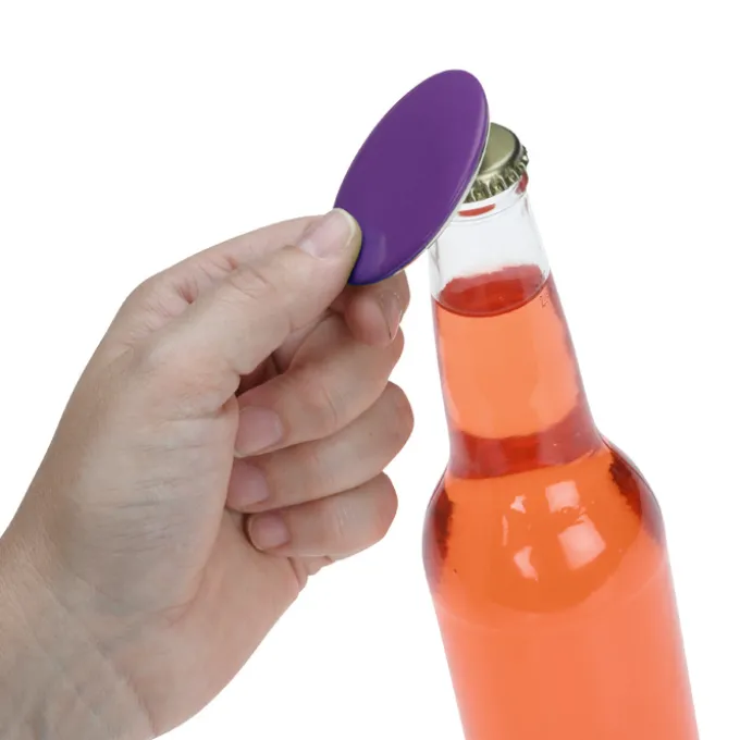 Round Button Magnetic Bottle Opener