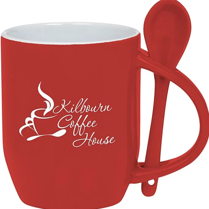 Rounded Spooner Coffee Mug - 11 oz