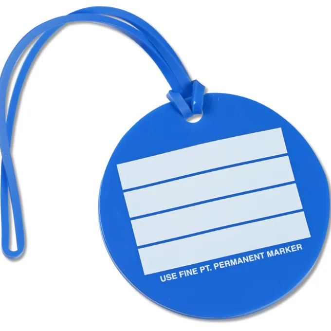 Round Luggage Tag - Opaque