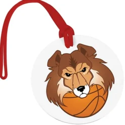 Round Luggage Tag - Opaque - Full Color