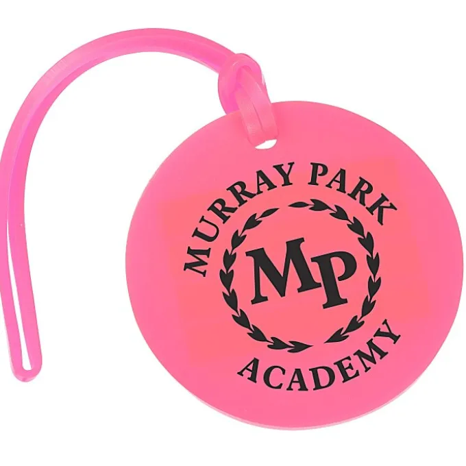 Round Luggage Tag - Translucent