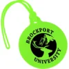 Round Luggage Tag with Tab - Translucent