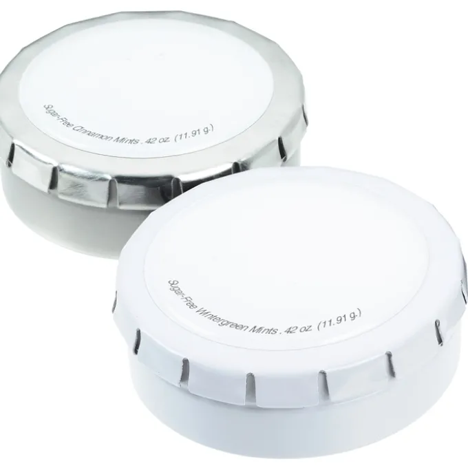 Round Mint Tin with Full Color Dome - 1-3/4 inches