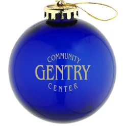 Round Shatterproof Ornament - Translucent