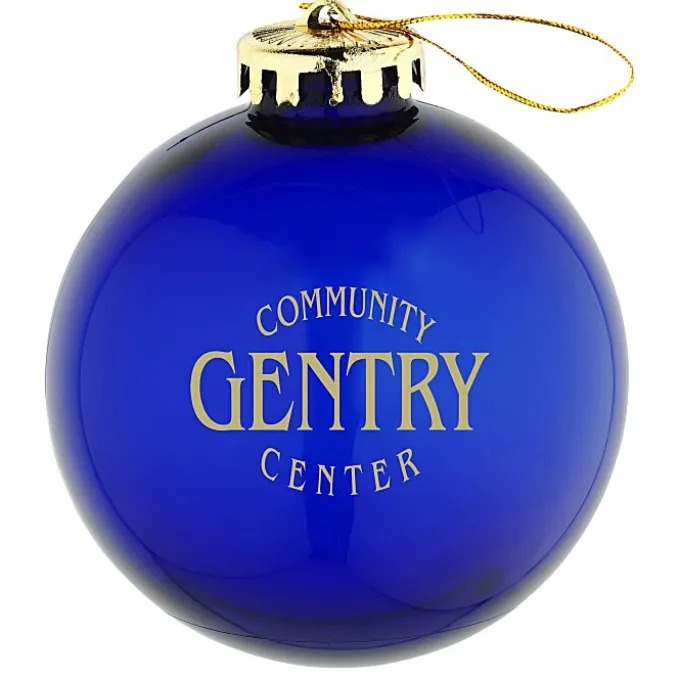 Round Shatterproof Ornament - Translucent
