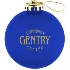 Round Shatterproof Ornament - Translucent