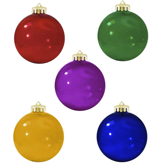 Round Shatterproof Ornament - Translucent
