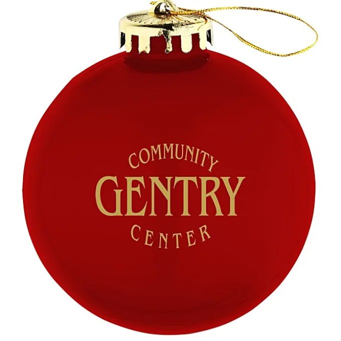 Round Shatterproof Ornament - Translucent