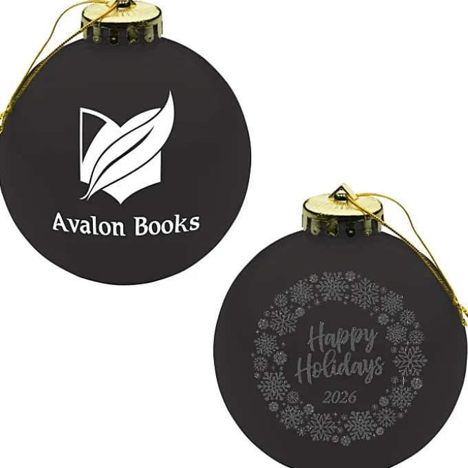 Round Shatterproof Ornament - Snowflake - Happy Holidays