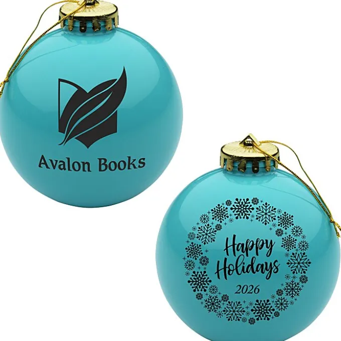Round Shatterproof Ornament - Snowflake - Happy Holidays