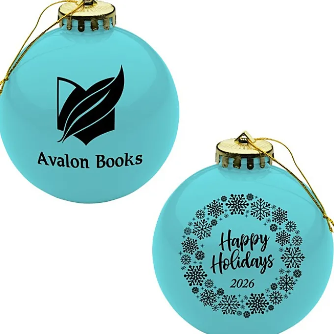 Round Shatterproof Ornament - Snowflake - Happy Holidays