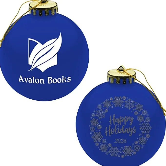 Round Shatterproof Ornament - Snowflake - Happy Holidays