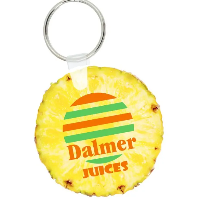 Round Soft Keychain - Full Color