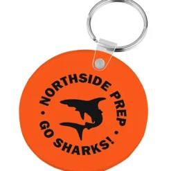 Round Soft Keychain - Translucent