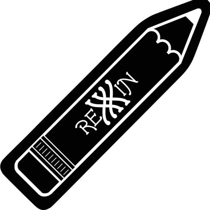 Rubber Bookmark - Pencil