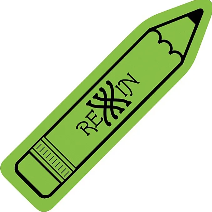 Rubber Bookmark - Pencil
