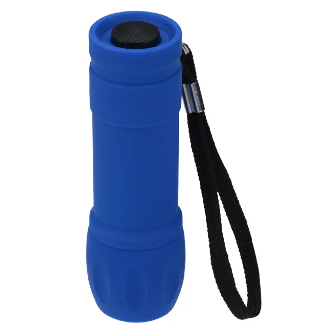 Rubberized COB Flashlight