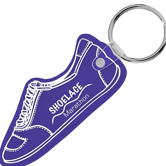 Running Shoe Soft Keychain - Opaque