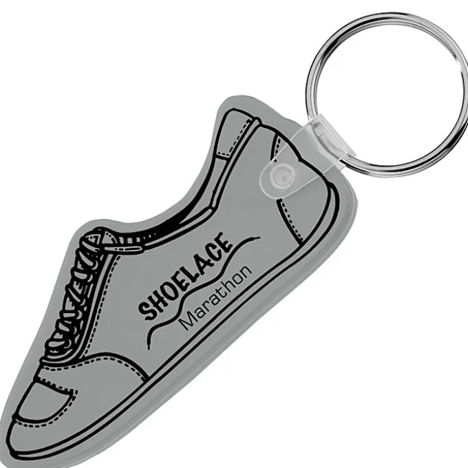 Running Shoe Soft Keychain - Opaque