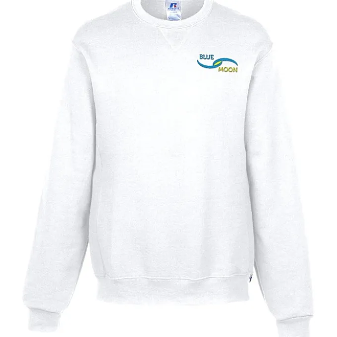 Russell Athletic Dri-Power Crew Sweatshirt - Embroidered