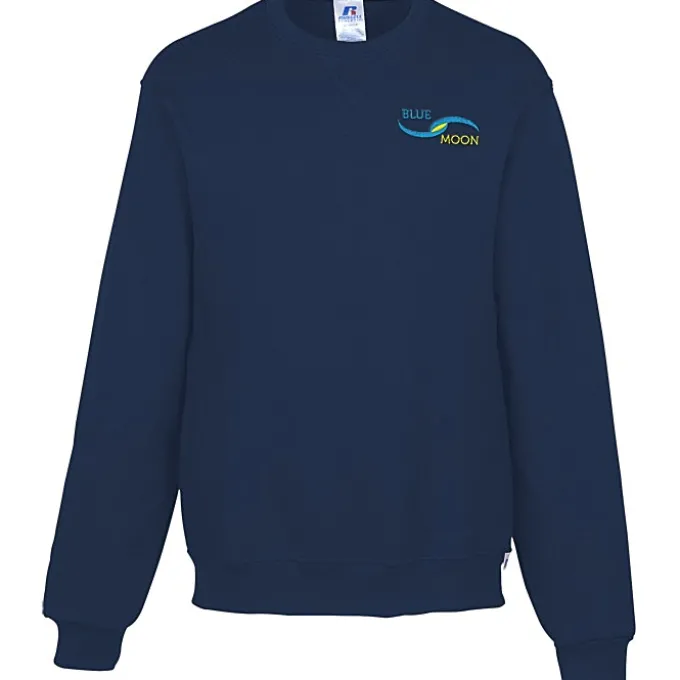 Russell Athletic Dri-Power Crew Sweatshirt - Embroidered