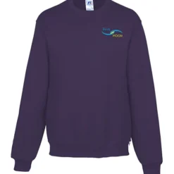Russell Athletic Dri-Power Crew Sweatshirt - Embroidered