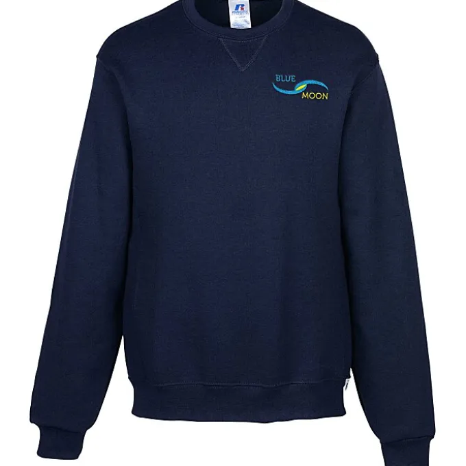 Russell Athletic Dri-Power Crew Sweatshirt - Embroidered