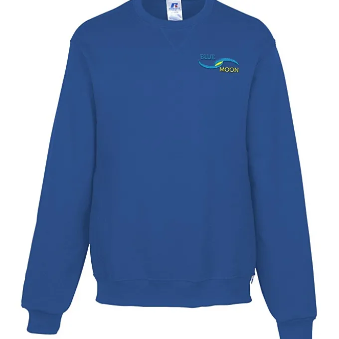 Russell Athletic Dri-Power Crew Sweatshirt - Embroidered