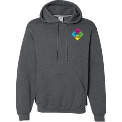 Russell Athletic Dri-Power Hooded Sweatshirt - Embroidered
