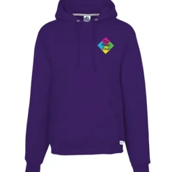 Russell Athletic Dri-Power Hooded Sweatshirt - Embroidered