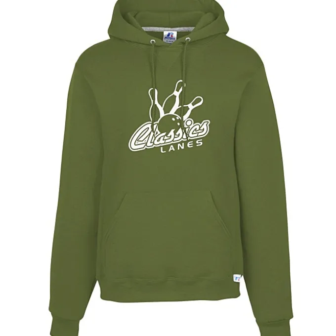 Russell Athletic Dri-Power Hooded Sweatshirt - Screen