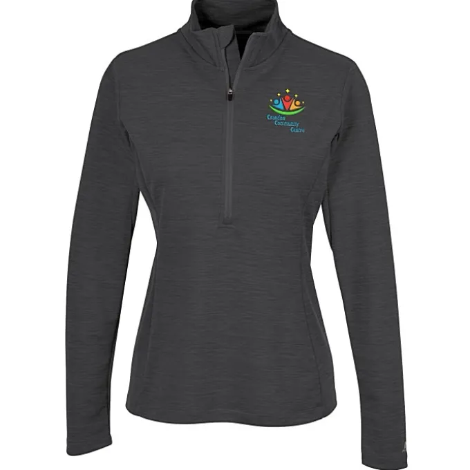 Russell Athletic Dri-Power Lightweight 1/2-Zip Pullover - Ladies'