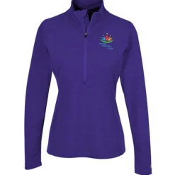 Russell Athletic Dri-Power Lightweight 1/2-Zip Pullover - Ladies'
