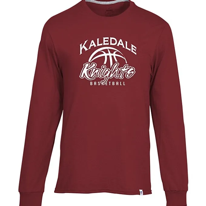 Russell Athletic Essential LS Performance Tee - Men's - Screen